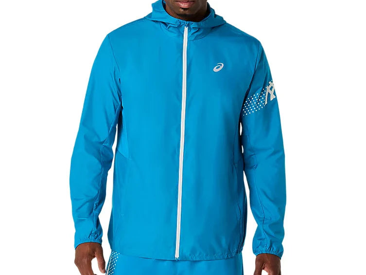 ASICS ICON JACKET - AEGEAN BLUE