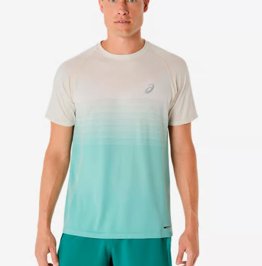 ASICS SEAMLESS T-SHIRT - OASIS GREEN