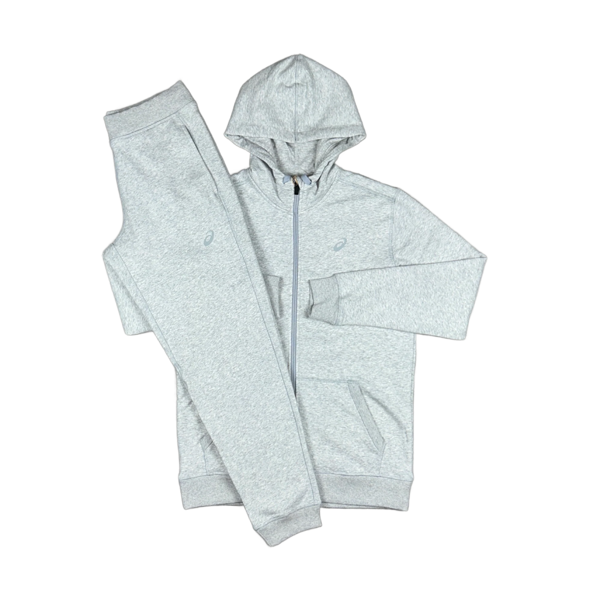 ASICS FLEECE TRACKSUIT - GREY