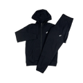 ASICS FLEECE TRACKSUIT - BLACK
