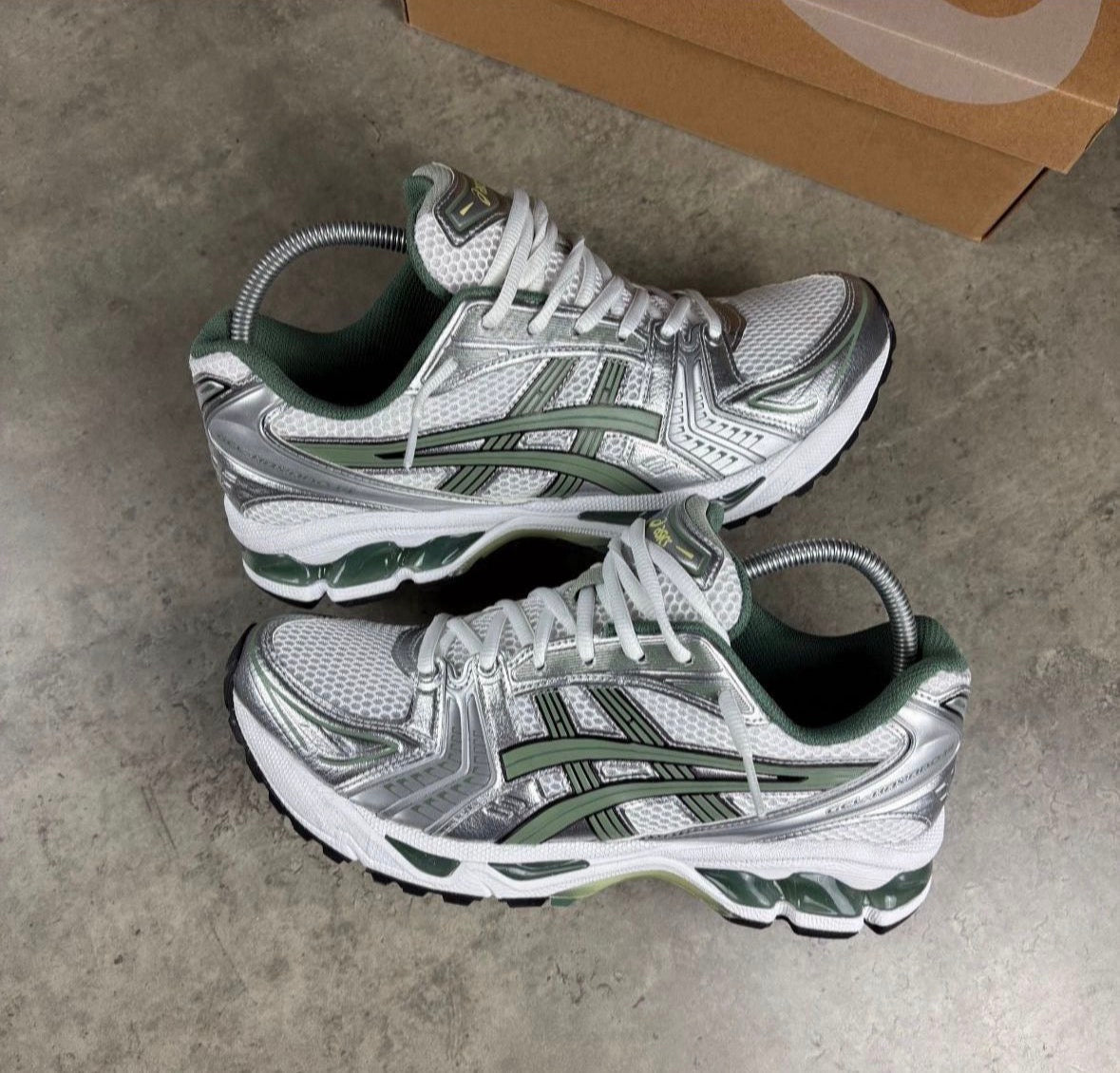 Asics Kayano 14's Slate Grey
