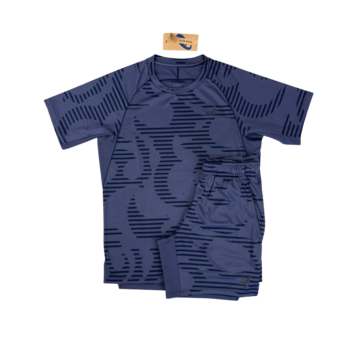 Asics all over set - navy / indigo