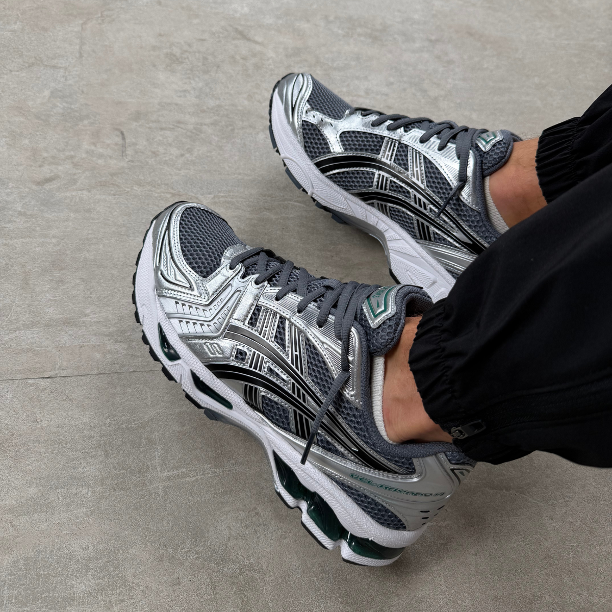 Asics Kayano 14's Jasper Green