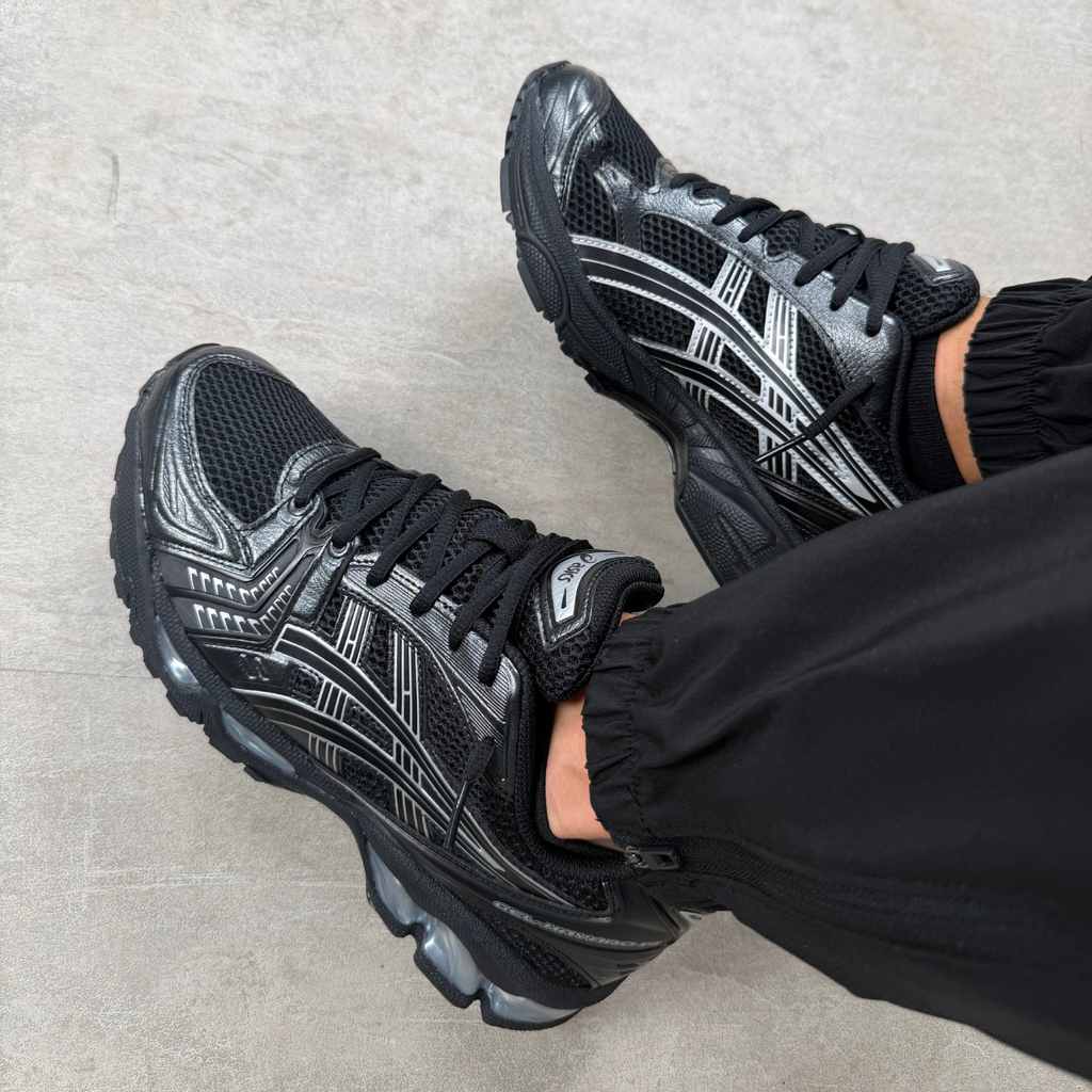 Asics Kayano 14's Black Pure Silver